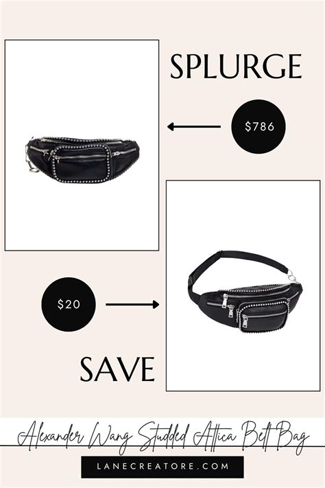 alexander wang belt bag dupe|alexander wang bag dupe.